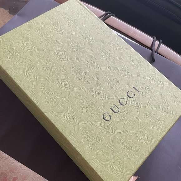 Men's Gucci 700641 Gg Supreme Platform Sneaker In Black size 9 - Picture 8 of 13